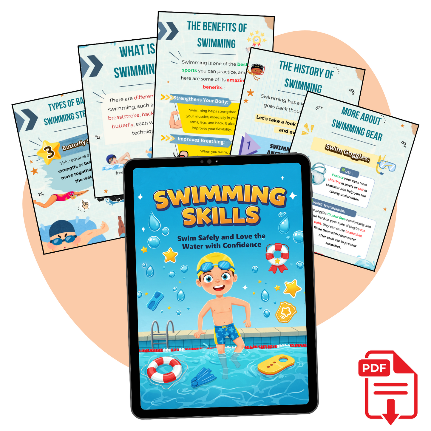 Swimming Skills: Swim Safely and Love the Water with Confiden